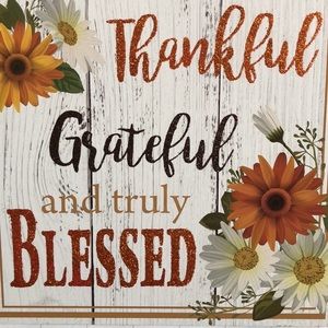 Thankful and grateful
